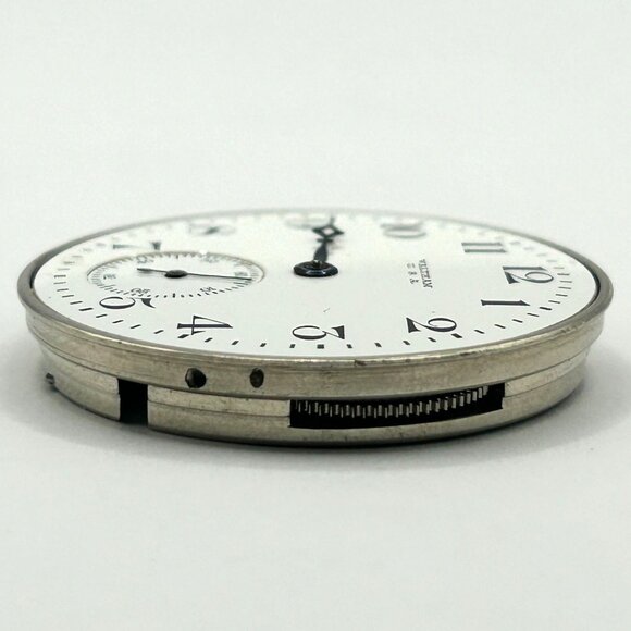 Waltham Pocket Watch Movement 15 Jewels 22665412 - WORKING main image 6